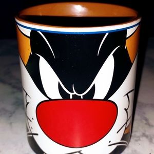 Vintage 1998 Looney Tunes Sylvester Mug